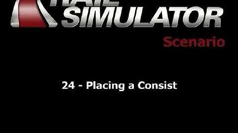 24 Placing a Consist   Rail Simulator Tutorials on Blip