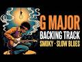 Smoky Jimi Hendrix Style Backing Track Jam in G | Slow Blues | Chord Changes | ABSOLUTE BLISS!