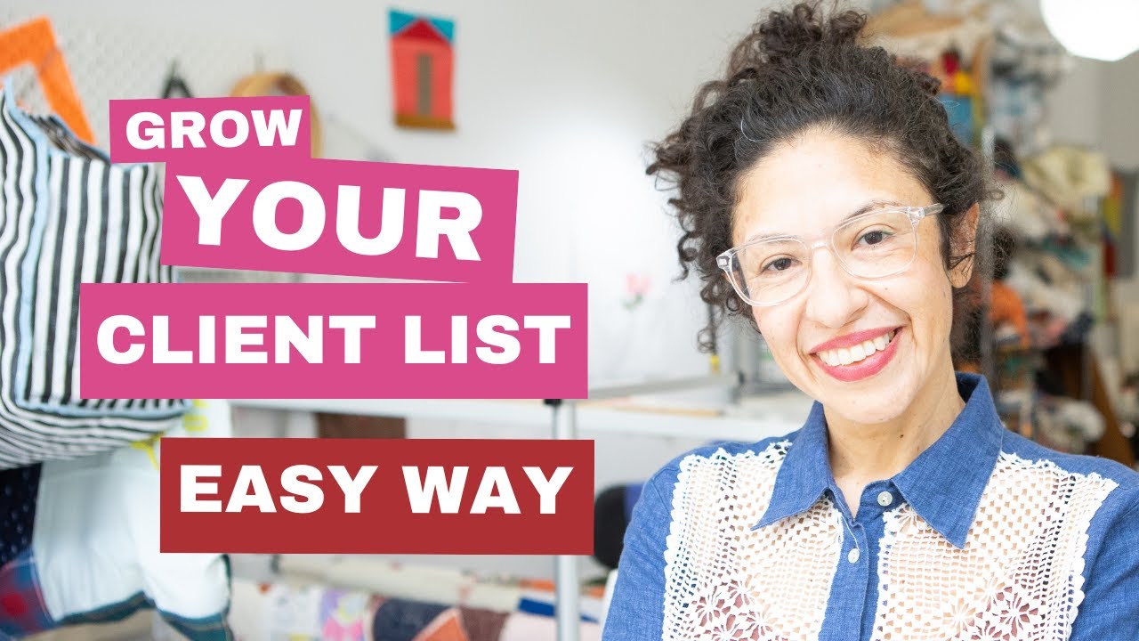 How to grow your client list as a handmade business owner