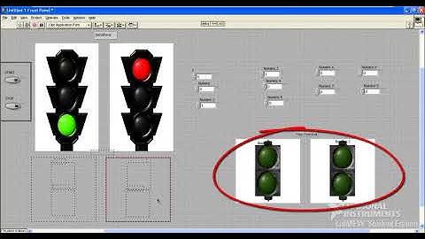 PLC CONTROL CONTINUO SEMAFORO AQUIMA RS Logix 5000 Labview