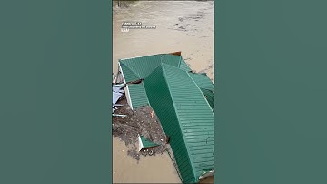 Deadly Kentucky Floods Carry Building Down River
