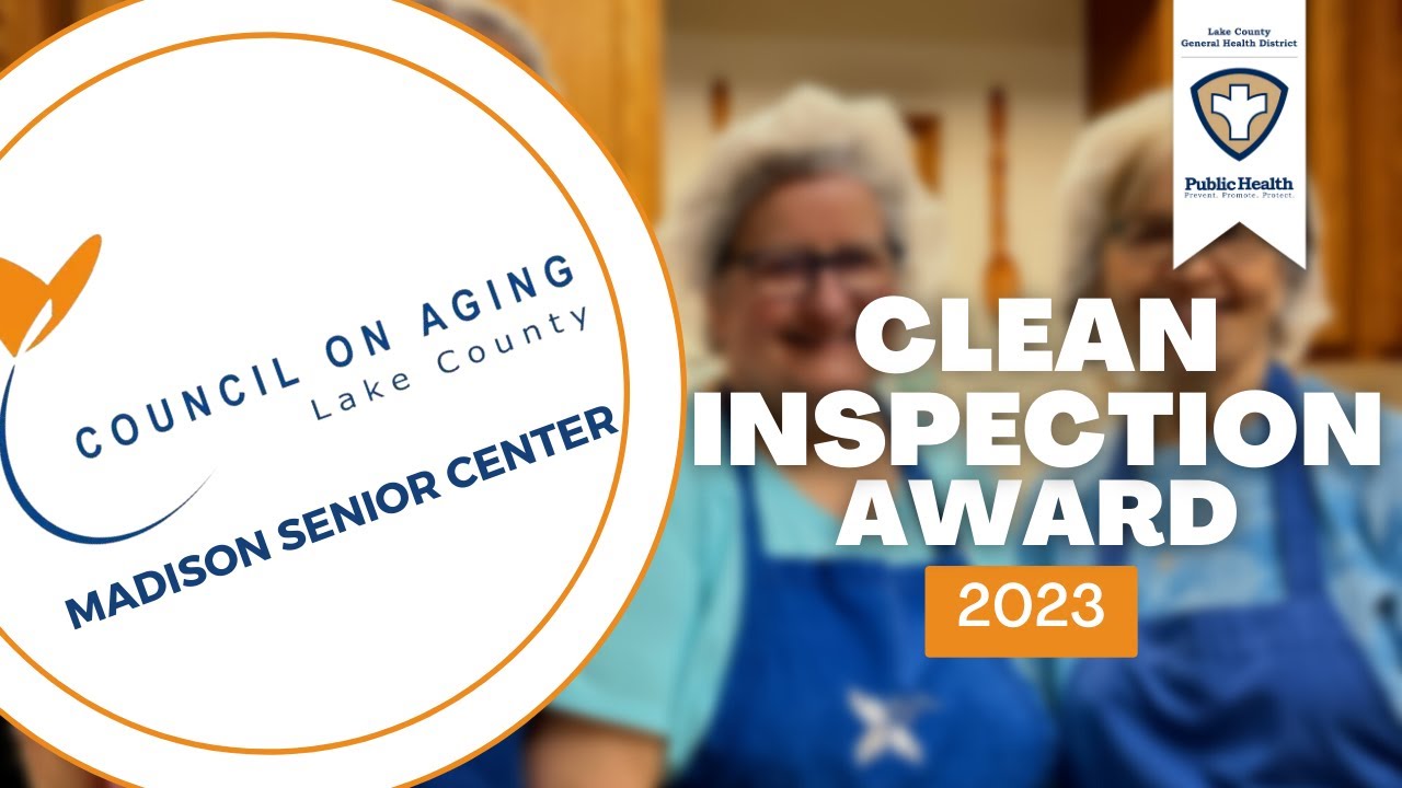 Madison Senior Center - Clean Inspection Award 2023 - YouTube
