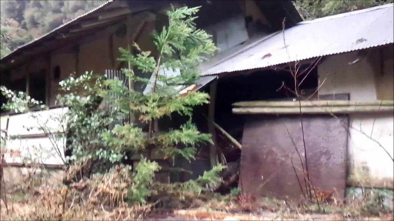 山口県山口市の廃村集落 大月集落 YouTube