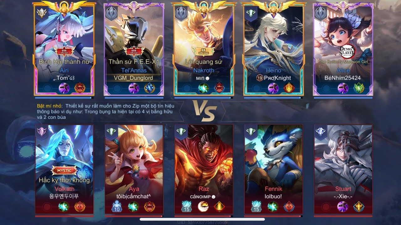 Test skin Tel’annas SSS và nó bắn siêu thấm hút như Kotex 😂😂😂/ Liên Quân Mobile/ Giáo sư beyblade