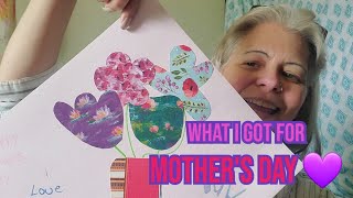 WHAT I GOT FOR MOTHERS DAY 💜🤍💜 #whatigotformothersday #mothersday