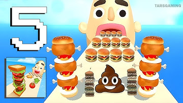 Sandwich Runner - Gameplay Walkthrough [Android, iOS] EP 5