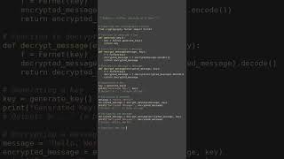 cryptography basics #python #showcase