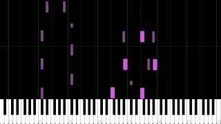 Montechait Alan Walker Faded Piano Cover Sheet Music Tutorial