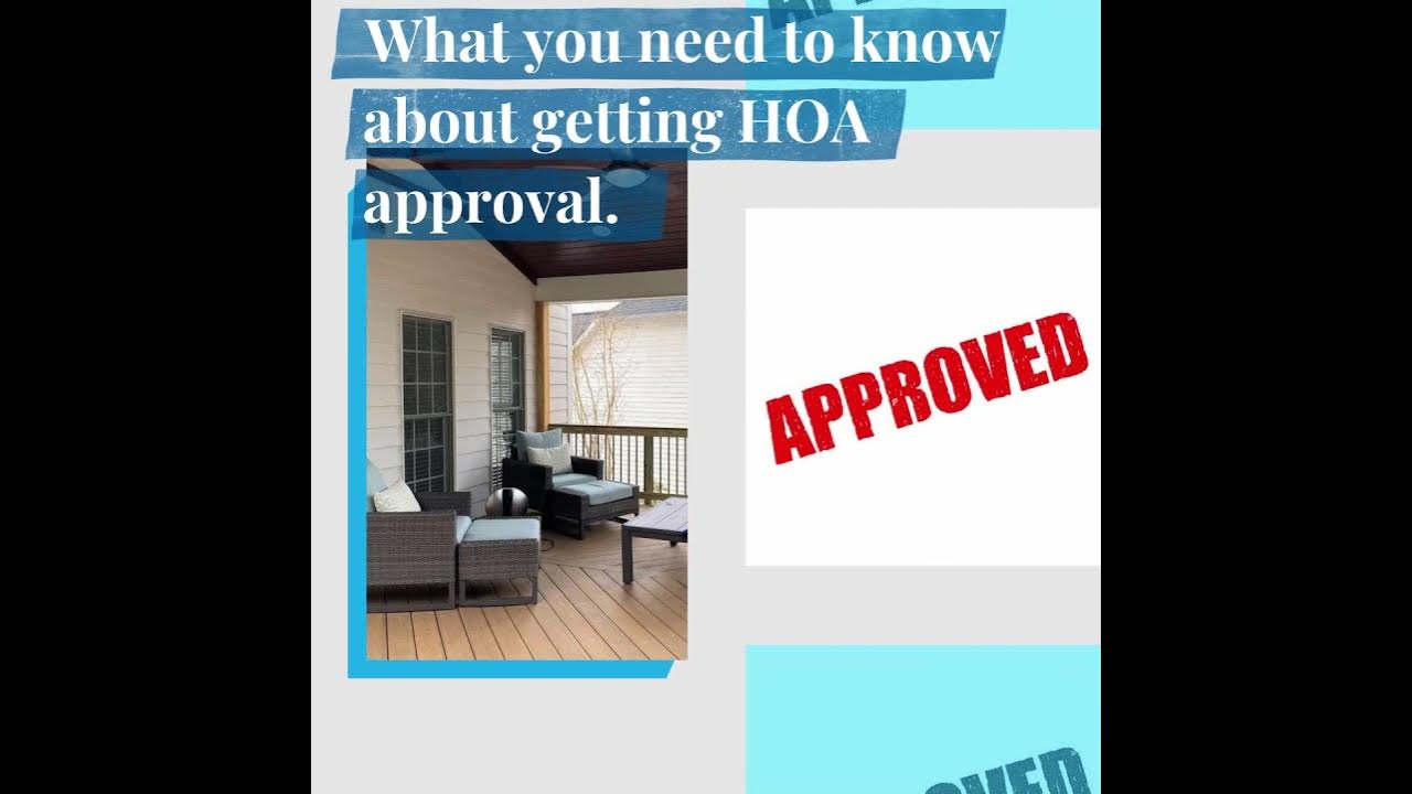 What Do I Need to Know About Getting HOA Approval for a New Deck, Porch