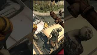 Cercado por zumbis e preso em cima de um carro! 😱 | Dying Light #shorts #dyinglight
