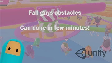 Fall Guys game obstacle making in Unity