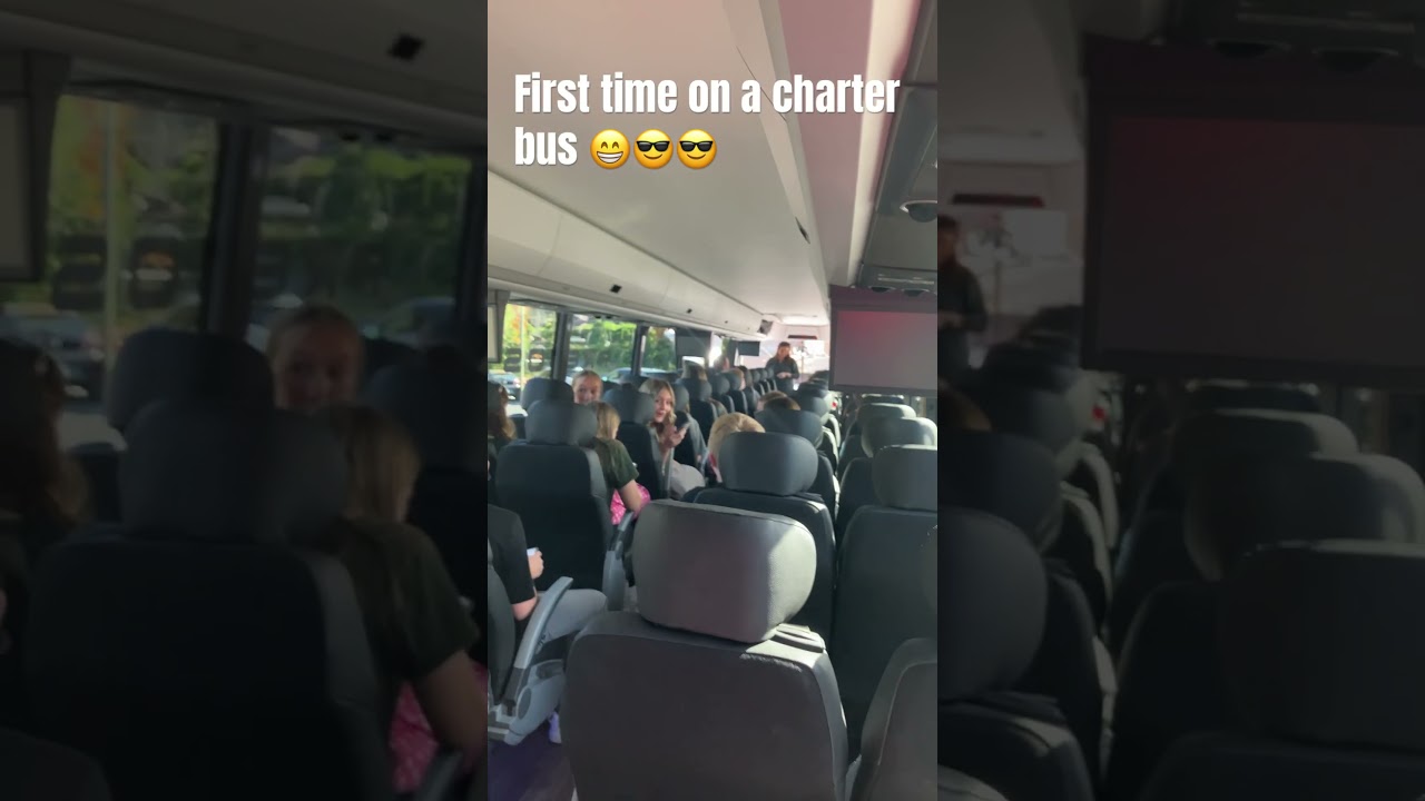 First time on a charter bus