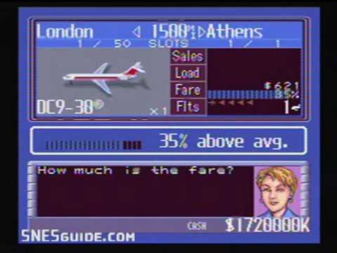 Aerobiz SNES