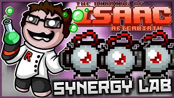 The Binding of Isaac: Afterbirth - Synergy Lab: ULTIMATE TECHNOLOGY!