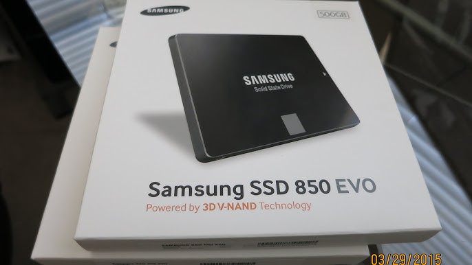 frisk Gør alt med min kraft Pygmalion Opening Up A Samsung 850 EVO 250Gb - YouTube