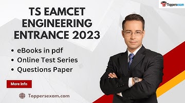 TS EAMCET ENGINEERING ENTRANCE Mock Test 2023, Update Syllabus & Pattern 2023, PDF Book