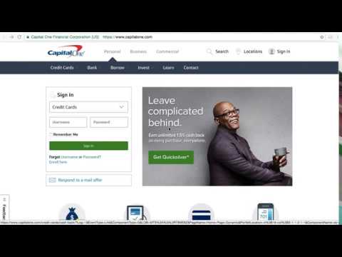 Capital One Online Banking Login / Sign In - Samuel L. Jackson