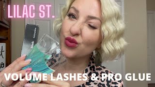 LILAC ST LASHES and NEW Pro Glue