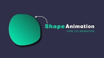 Pure CSS Shape Gradient Animation | CSS Gradient Shape Animation | CSS Animation