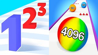 Number Master VS Rolling Ball Run Numbers Game Android iOS Gameplay #1 screenshot 5