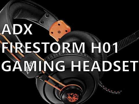 ADX Firestorm H01 Gaming Headset Suomeksi