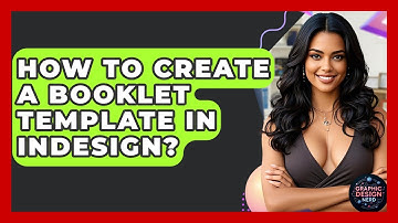 How To Create A Booklet Template In InDesign? - Graphic Design Nerd