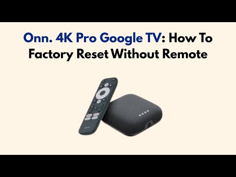 Onn. 4K Pro