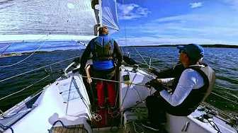 Umami sailing slutköret 2024 KMS Nordön