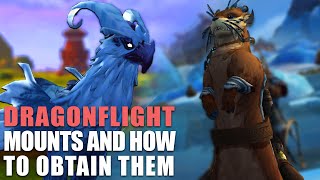 Every Mount Coming in Dragonflight and How to Obtain Them (The Discovered Ones) - WoW Guide