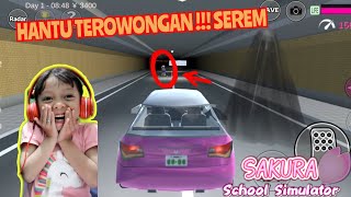 DRAMA SAKURA KETEMU HANTU TEROWONGAN !!! MENYERAMKAN  SAKURA SCHOOL SIMULATOR - Risya Gaming
