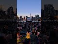 Sunday drive in movie night at skyline Brooklyn #shorts #nyc  #movie