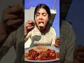 eating spicy chicken and rice #asmr #food #mukbang #explore #shorts #subscribe #sub
