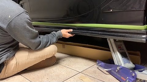 Rx7 New LIP and SIDESKIRTS INSTALL!!! (Part 2)