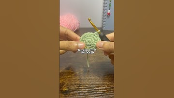 invisible decrease amigurumi ☁️✨ | crochet for absolute beginners #crochet #beginner #tutorial