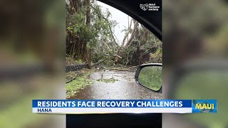 Hana Residents Face Ongoing Challenges As Maui Recovers From Kona Low Storm