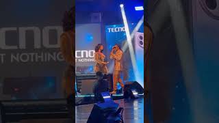 Stonebwoy freestyles for Tecno CAMON 30