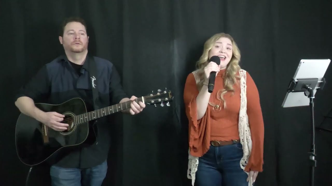 Hannah Stefancin & Josh McCann- Flowers (Miley Cyrus cover)