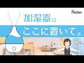 加湿器の置き場所は...ここっ!注意点も #shorts