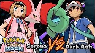 Pokemon Battle Challenge 16 | Serena Vs Dark Ash (Love Confession)