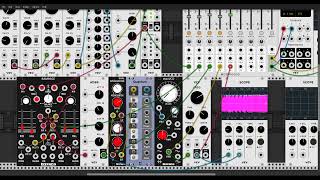 Celebrity VCV Rack #18: Experiments with Befaco rampage, Audible texture synthesizer and a lot of VCO Wealth