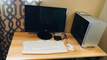 Unboxing on LIAN LI TU150 Mini ITX COMPUTER CASE from AMAZON.My Computer Desk Set Up.