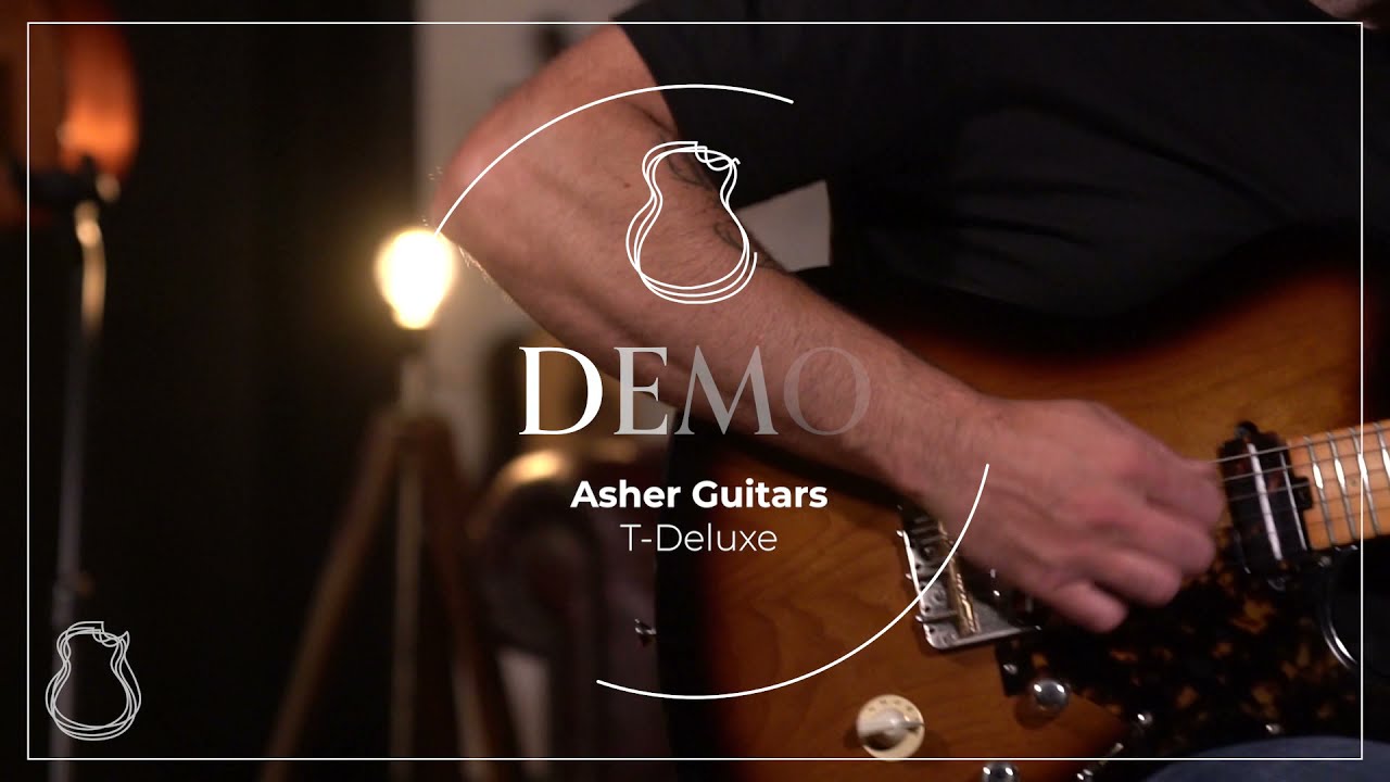 Asher T-Deluxe, Tobacco Burst demo - YouTube