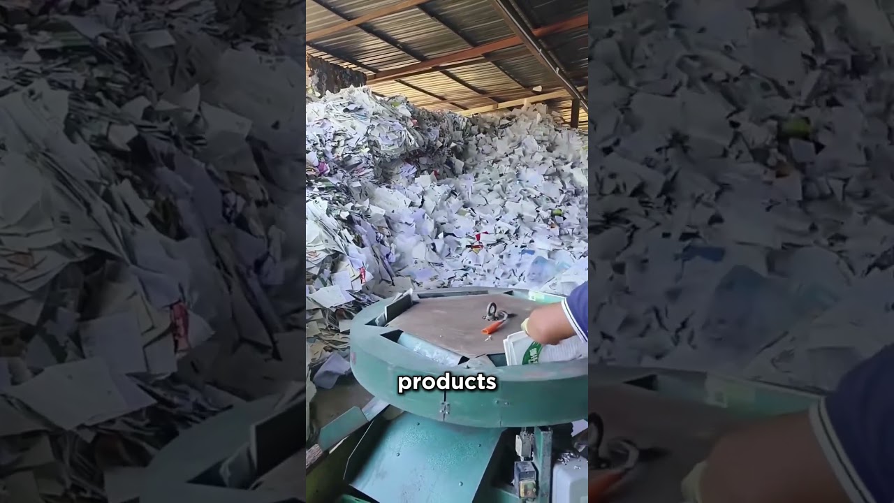 How Do Old Books Become New Paper? 🤯