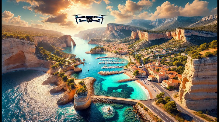 DJI Mini 3 Pro - Survol Époustouflant des Falaises  de Cassis Route des Crêtes, Sud de la France
