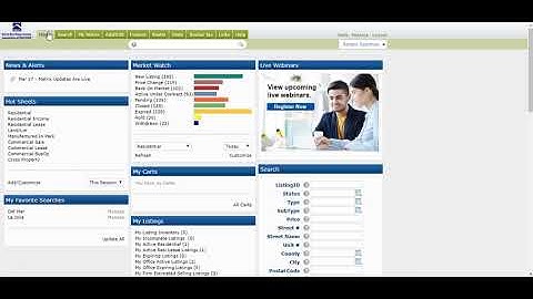 HOW TO USE SPEED BAR SHORTCUTS IN CRMLS MATRIX