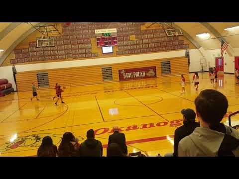 Okanogan middle school basket ball game
