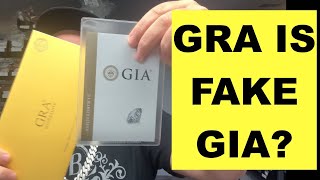 GRA Certificates Fake? Truth Exposed About Moissanite GRA Certificates - Fake Diamond GIA?