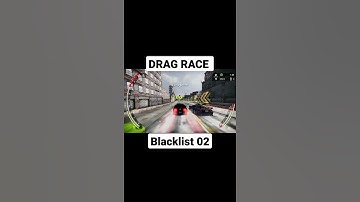 Drag Race NFS Most Wanted | Blacklist 02 | #nfs #shorts #nfsshorts #nfsmostwanted