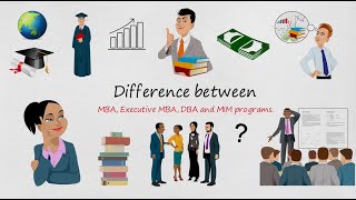 Difference between MBA, Executive MBA, DBA and MIM programs screenshot 3