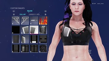 WWE 2K20 create a superstar creating the marvelous Charlotte Moore in the absolute the best way